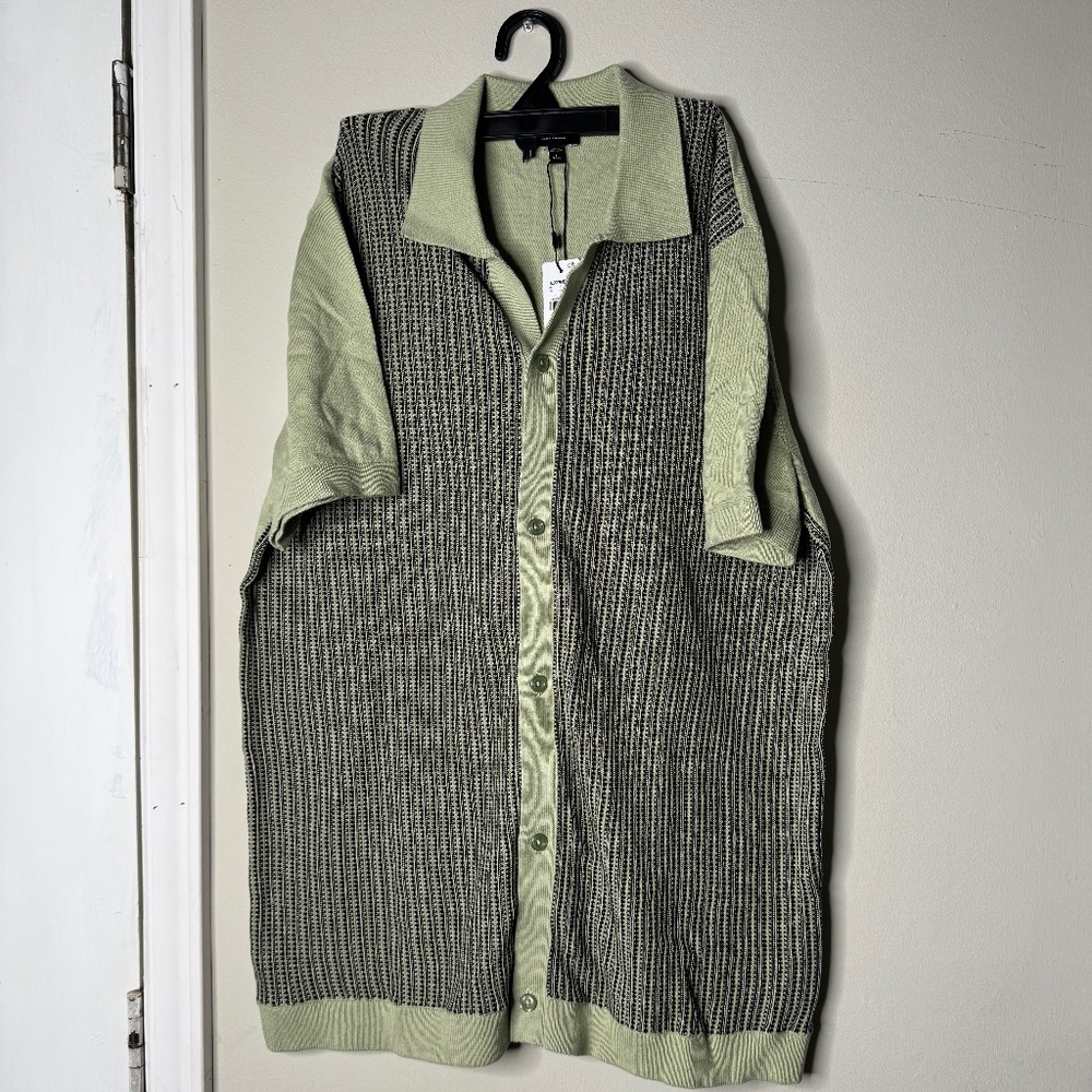 Express Men’s Button-Up Shirt - Size L Tall - NWT